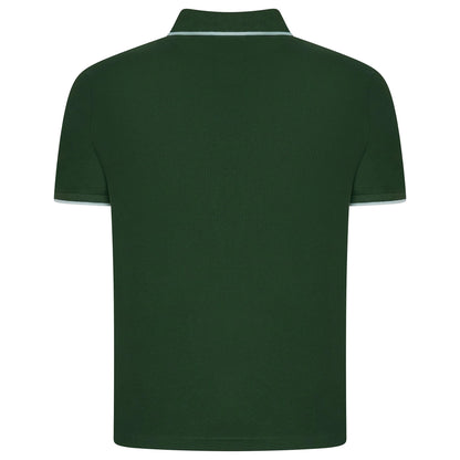 Evryone Mens Cotton Contrast Tipped Polo Shirt S-2XL 6 Colours QHA UK - Sleeve Detail - QHA UK