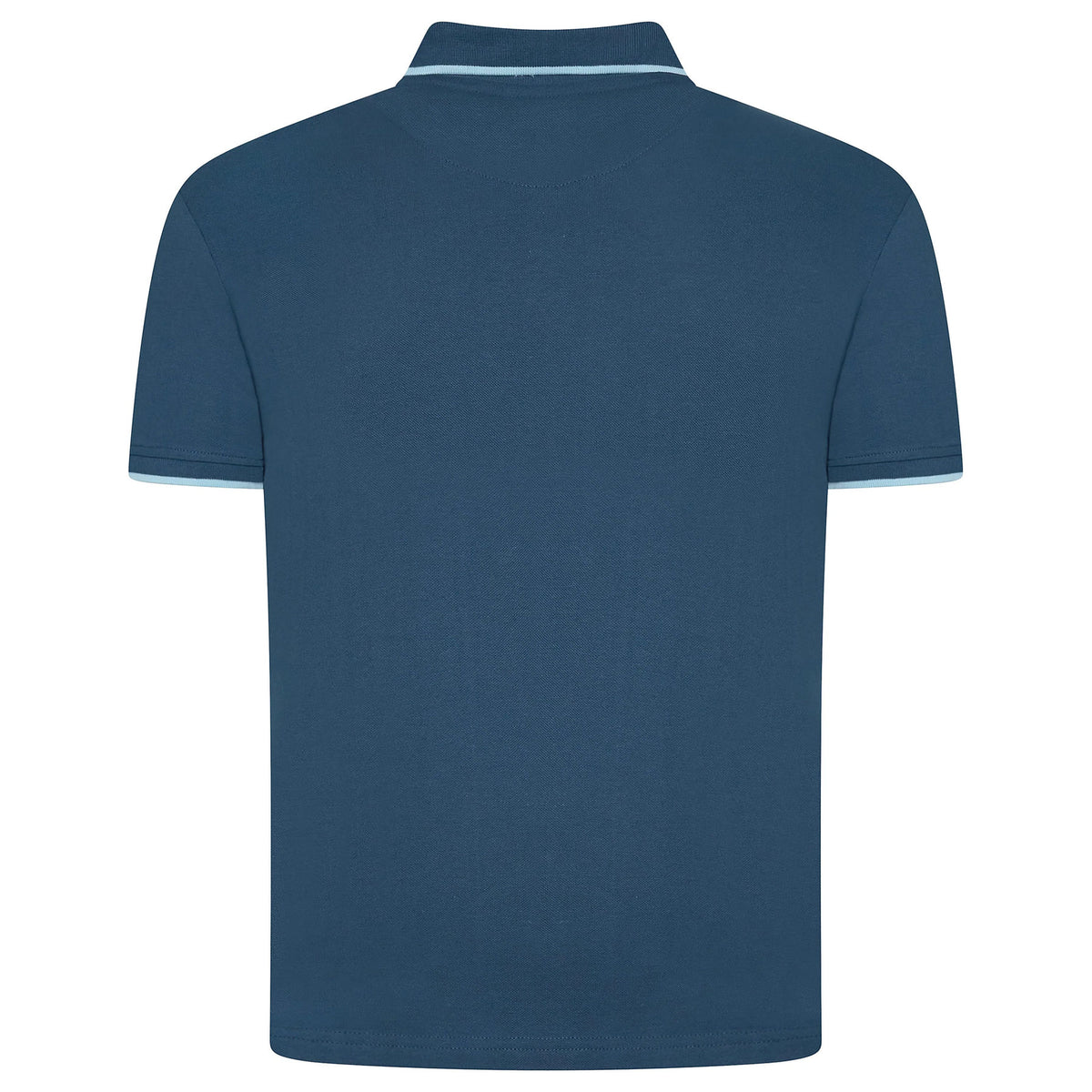 Evryone Mens Cotton Contrast Tipped Polo Shirt S-2XL 6 Colours QHA UK - Sleeve Detail - QHA UK