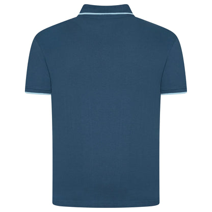 Evryone Mens Cotton Contrast Tipped Polo Shirt S-2XL 6 Colours QHA UK - Sleeve Detail - QHA UK