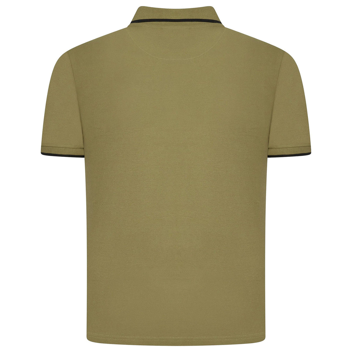 Evryone Mens Cotton Contrast Tipped Polo Shirt S-2XL 6 Colours QHA UK - Sleeve Detail - QHA UK
