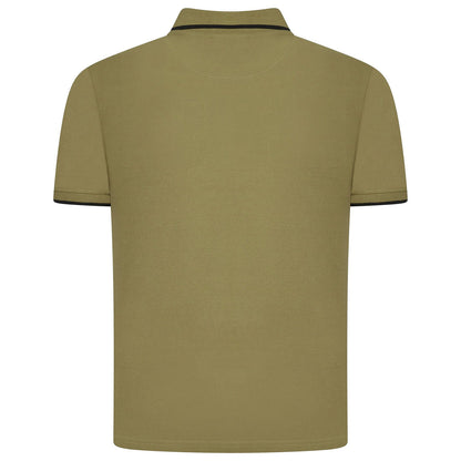 Evryone Mens Cotton Contrast Tipped Polo Shirt S-2XL 6 Colours QHA UK - Sleeve Detail - QHA UK