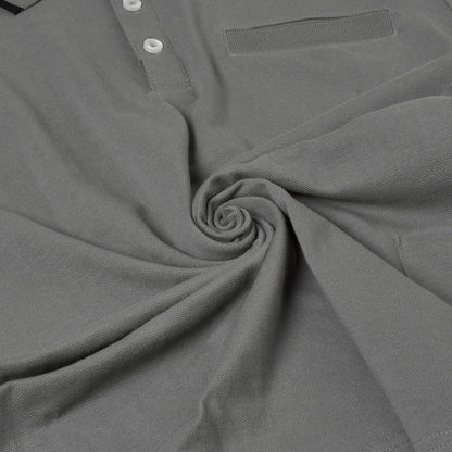 Evryone Mens Cotton Contrast Tipped Polo Shirt S-2XL 6 Colours QHA UK - Sleeve Detail - QHA UK