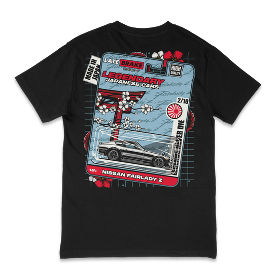 Late Brake Fairlady Diecast T-Shirt Cotton Car Enthusiast Tee 180gsm - QHA UK