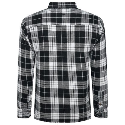 Fat Face Men's Brushed Cotton Check Shirt | Long Sleeve | S–3XL | Lucky Dip - Back View - QHA UK