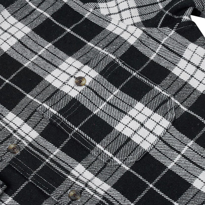 Fat Face Men's Brushed Cotton Check Shirt | Long Sleeve | S–3XL | Lucky Dip - Sleeve Detail - QHA UK