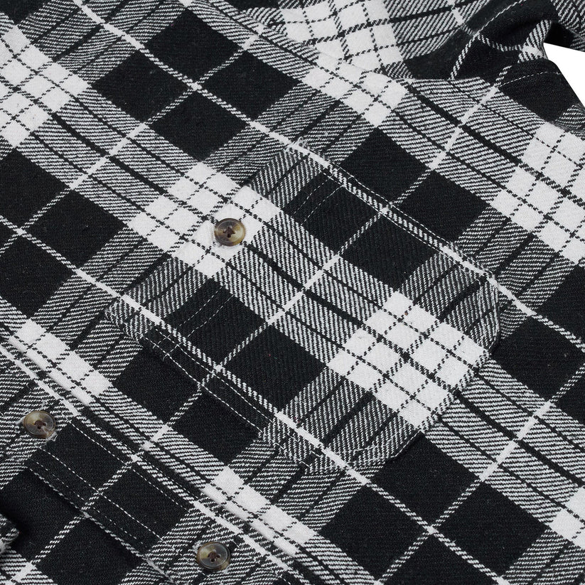 Fat Face Men's Brushed Cotton Check Shirt | Long Sleeve | S–3XL | Lucky Dip - Sleeve Detail - QHA UK