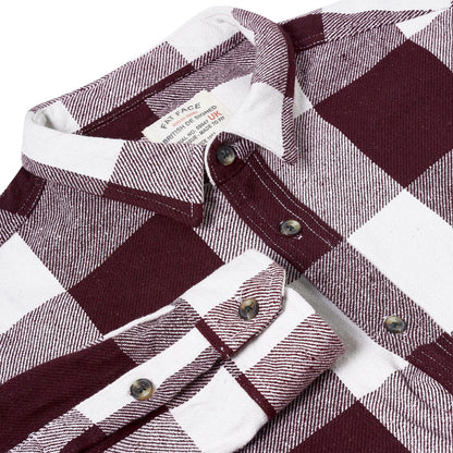 Fat Face Men's Brushed Cotton Check Shirt | Long Sleeve | S–3XL | Lucky Dip - QHA UK