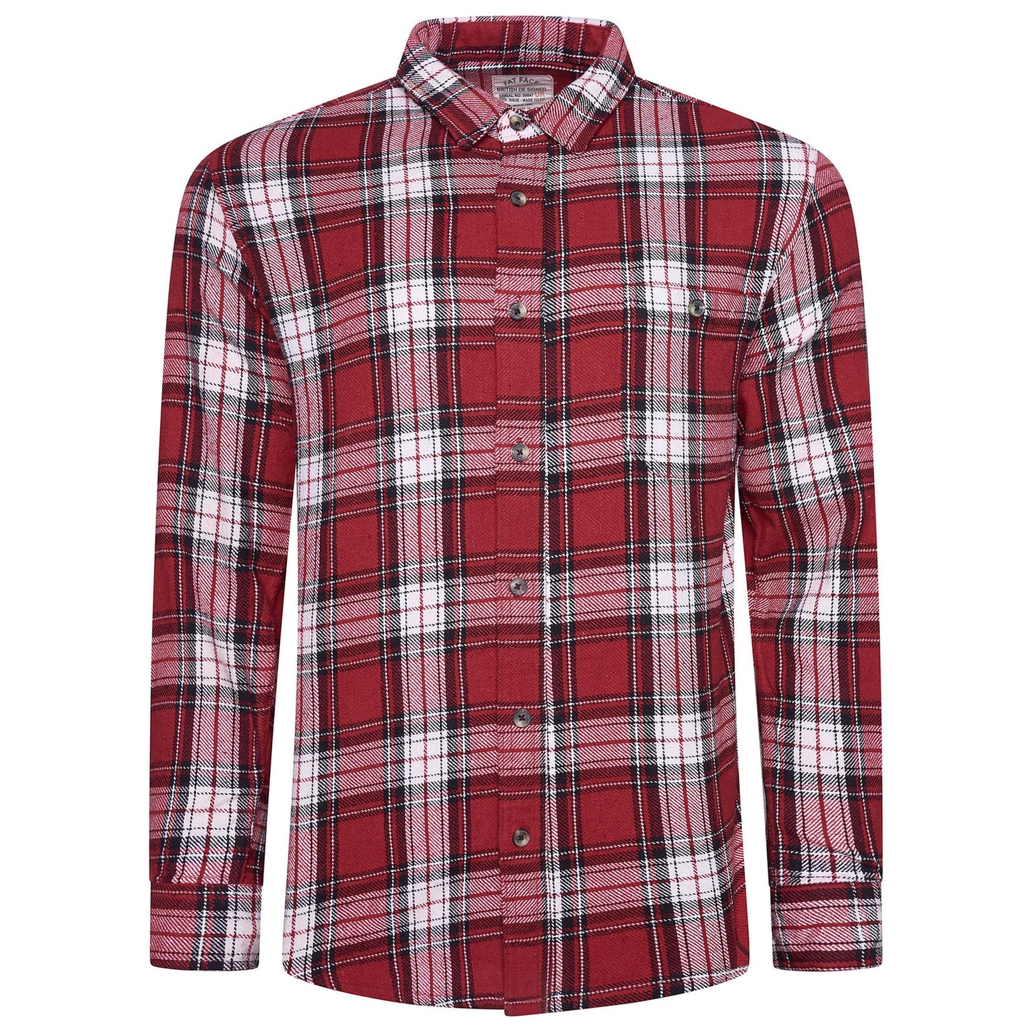 Fat Face Men's Brushed Cotton Check Shirt | Long Sleeve | S–3XL | Lucky Dip - Sleeve Detail - QHA UK