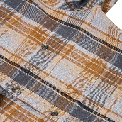 Fat Face Men's Brushed Cotton Check Shirt | Long Sleeve | S–3XL | Lucky Dip - Sleeve Detail - QHA UK