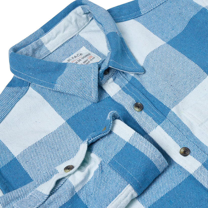Fat Face Men's Brushed Cotton Check Shirt | Long Sleeve | S–3XL | Lucky Dip - QHA UK