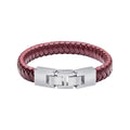 Burgundy Leather