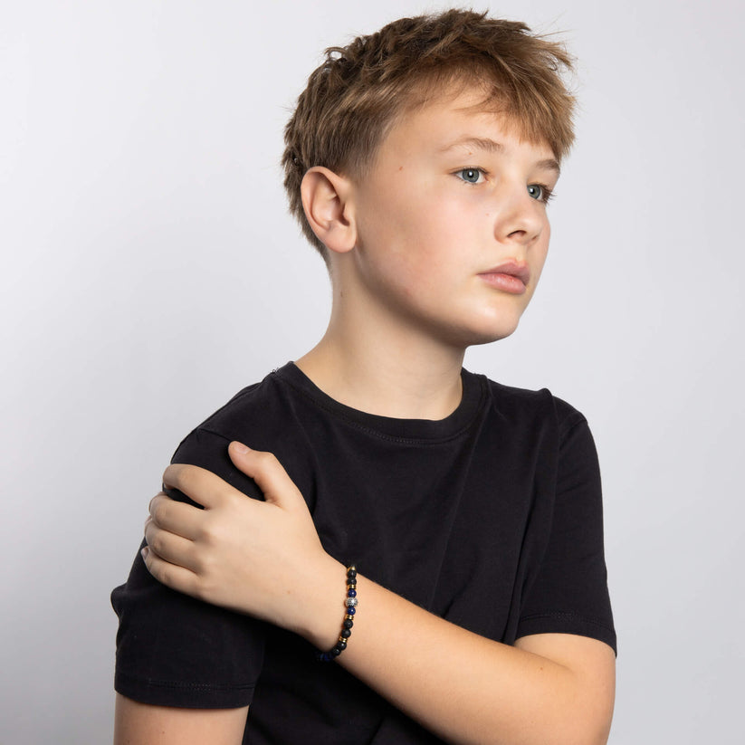 Fred Bennett Smaller Fit Lava Bead Bracelet | QHAUK - QHA UK