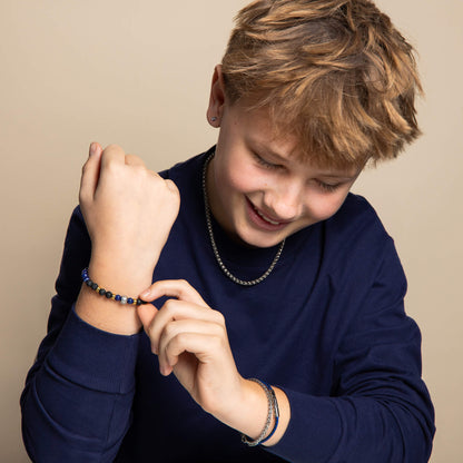 Fred Bennett Smaller Fit Lava Bead Bracelet | QHAUK - QHA UK