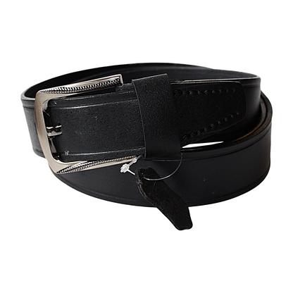 QHA Mens 38mm Real Cowhide Leather Belt with Pin Buckle G05 - QHA UK
