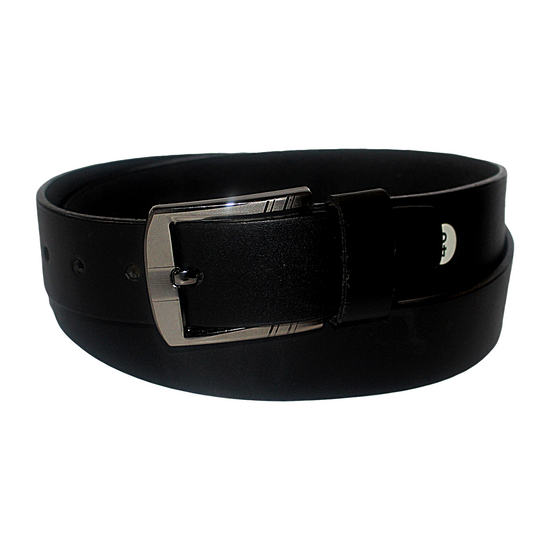QHA Mens 38mm Real Cowhide Leather Belt with Pin Buckle G07 - QHA UK