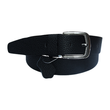 QHA Mens 38mm Real Cowhide Leather Belt with Pin Buckle G08 - QHA UK