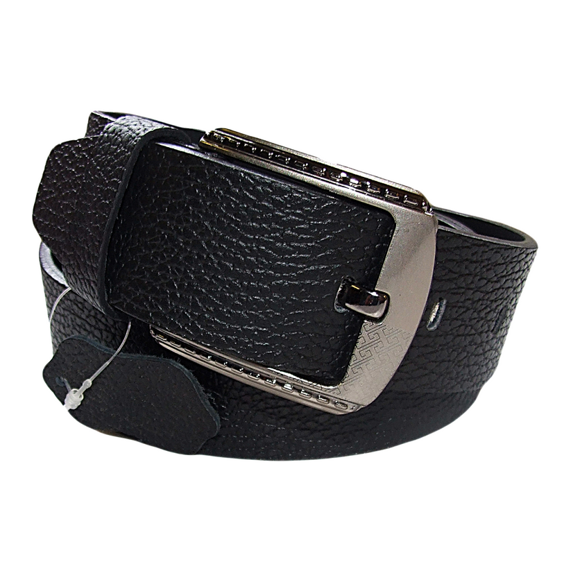 QHA Mens 38mm Real Cowhide Leather Belt with Pin Buckle G12 - QHA UK