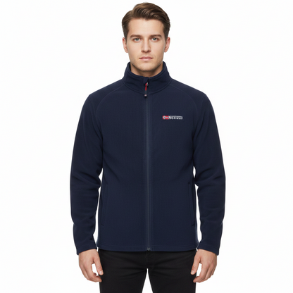 Geographical Norway Mens Fleece Jacket Full Zip Lightweight Warm Coat - QHA UK