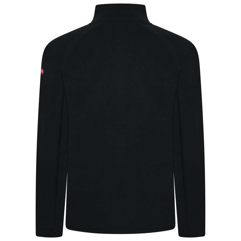 Geographical Norway Mens Fleece Jacket Full Zip Lightweight Warm Coat - Zip Detail - QHA UK
