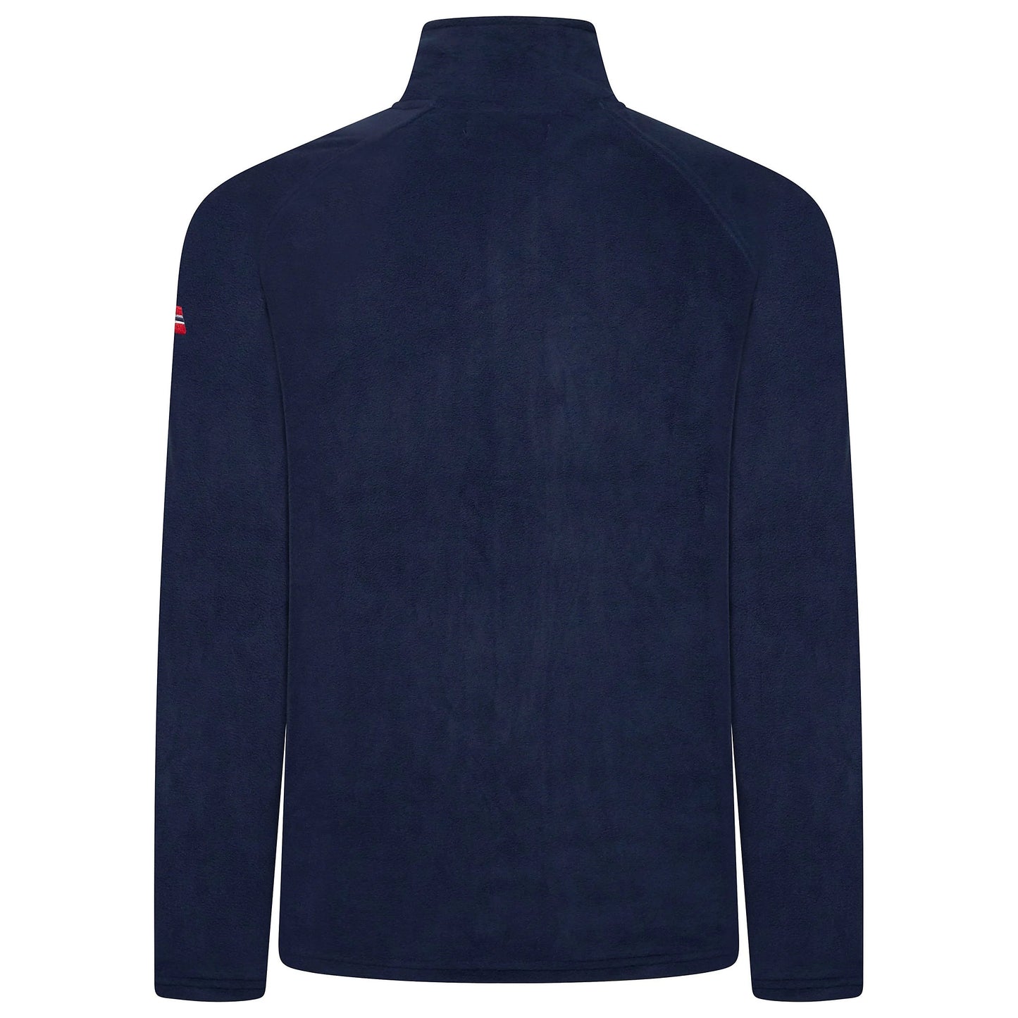 Geographical Norway Mens Fleece Jacket Full Zip Lightweight Warm Coat - Zip Detail - QHA UK