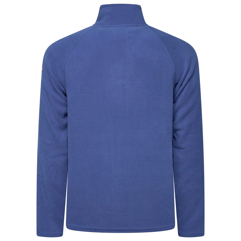 Geographical Norway Mens Fleece Jacket Full Zip Lightweight Warm Coat - Zip Detail - QHA UK