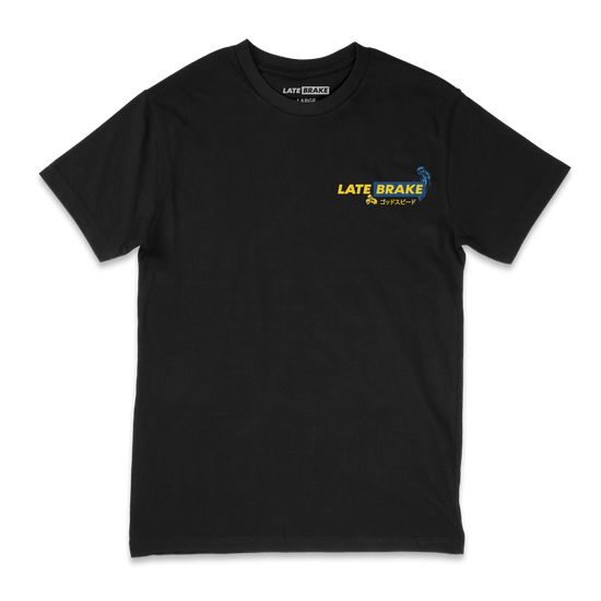Late Brake Get Over Here T-Shirt Cotton Car Enthusiast Tee 180gsm | - QHA UK