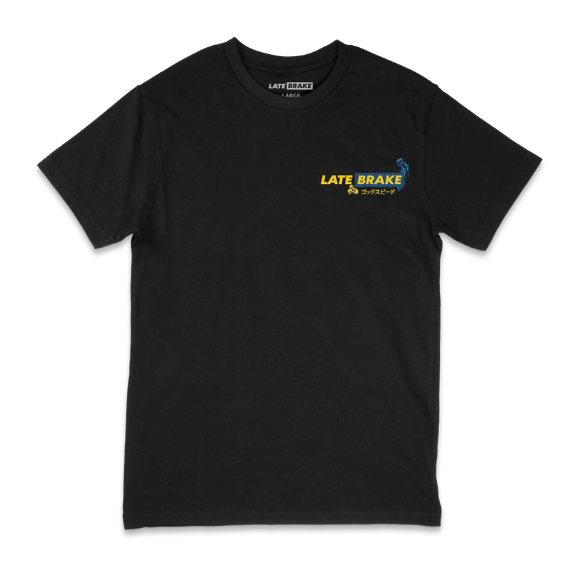 Late Brake Get Over Here T-Shirt Cotton Car Enthusiast Tee 180gsm | - QHA UK