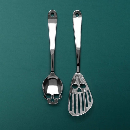 Gothic Gifts Spatula Skull Kitchen - QHA UK