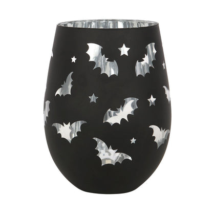 Gothic Gifts Wine Glass Bat Stemless - QHA UK
