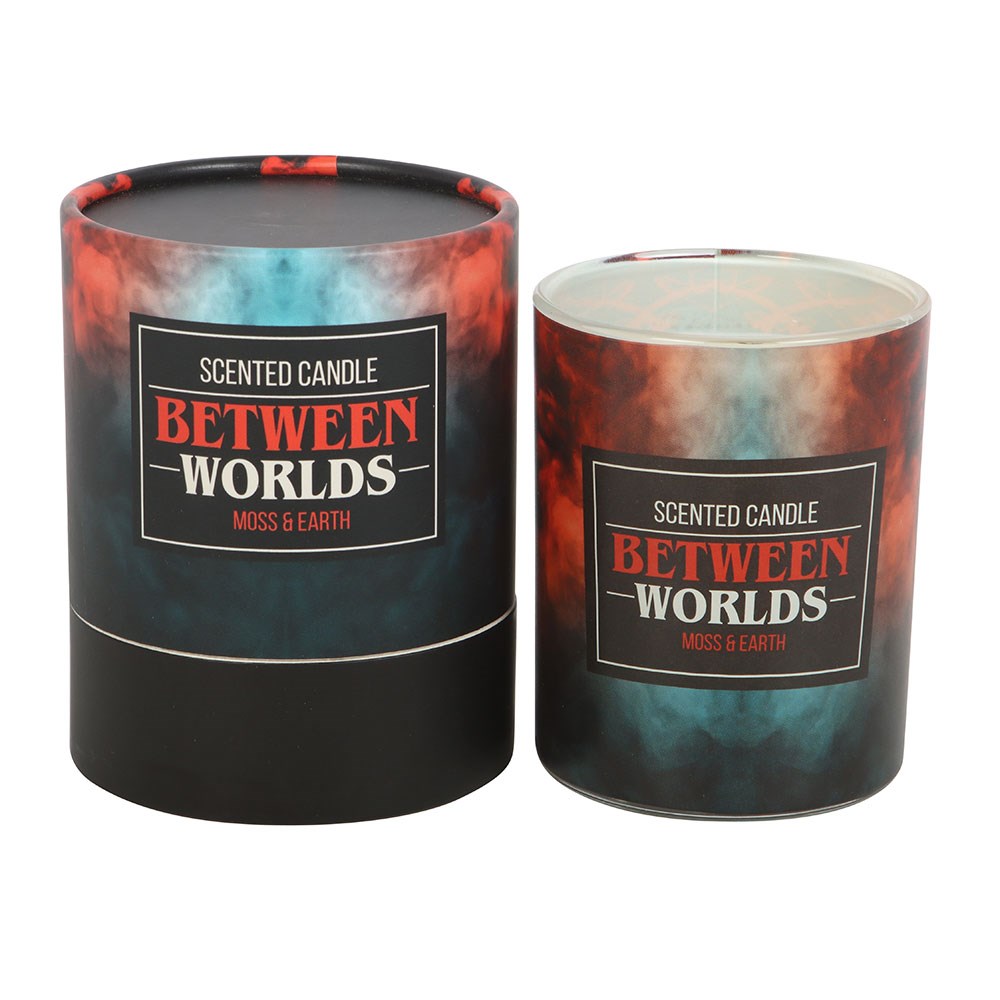 Gothic Gifts Scented Candle Between Worlds Moss and Earth - QHA UK