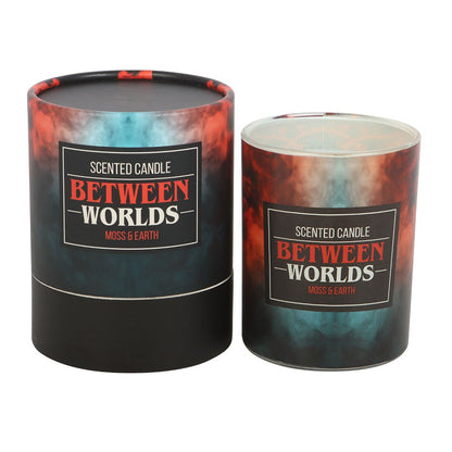 Gothic Gifts Scented Candle Between Worlds Moss and Earth - QHA UK