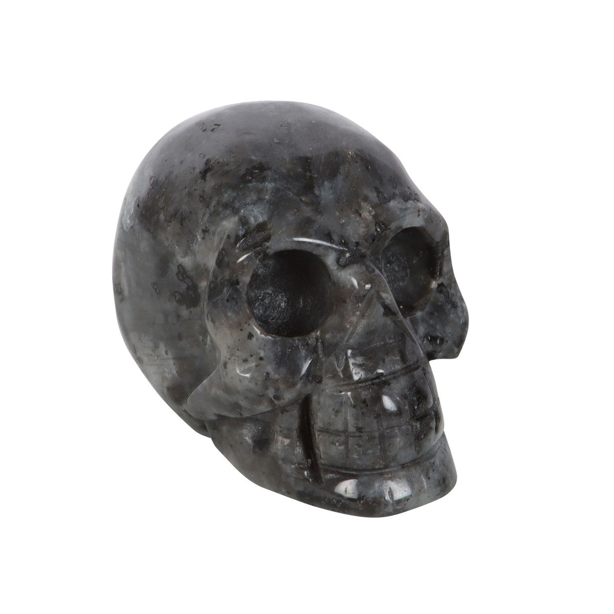 Gothic Gifts Crystal Skull Black Labradorite - QHA UK