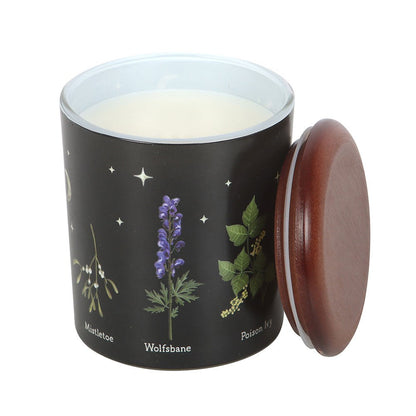Gothic Gifts Scented Candle Deadly Nightshade Poisonous Plants - QHA UK