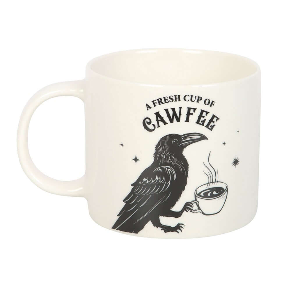 Gothic Gifts Mug Fresh of Cawfee Raven - QHA UK