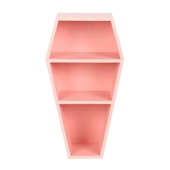Gothic Gifts Shelf Pink Coffin - QHA UK