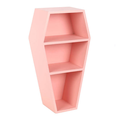 Gothic Gifts Shelf Pink Coffin - QHA UK