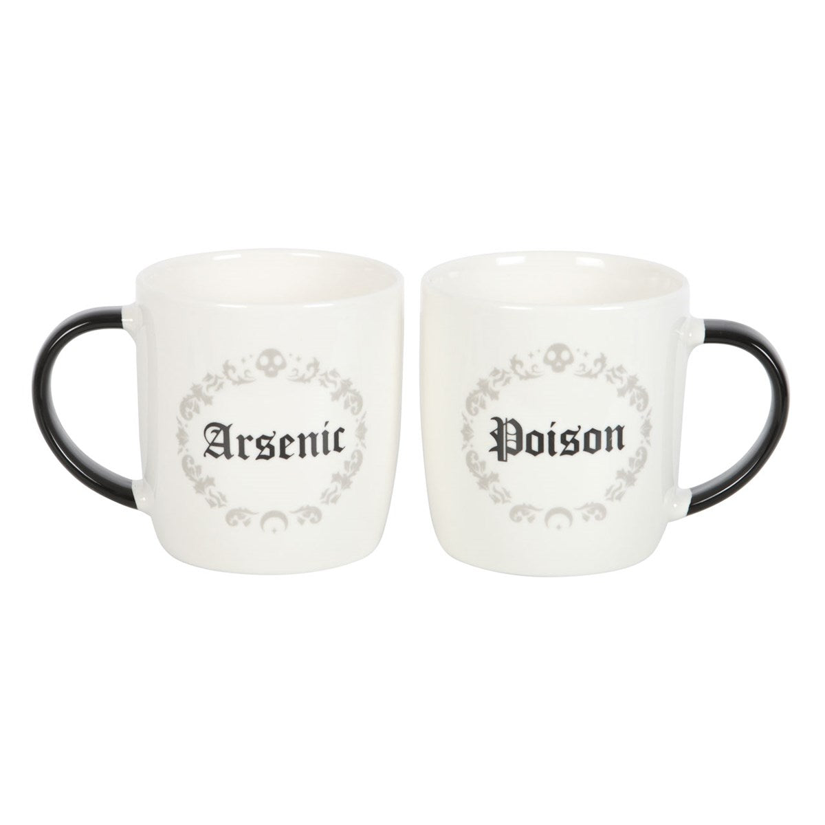 Gothic Gifts Mug Poison and Arsenic Couples Set - QHA UK
