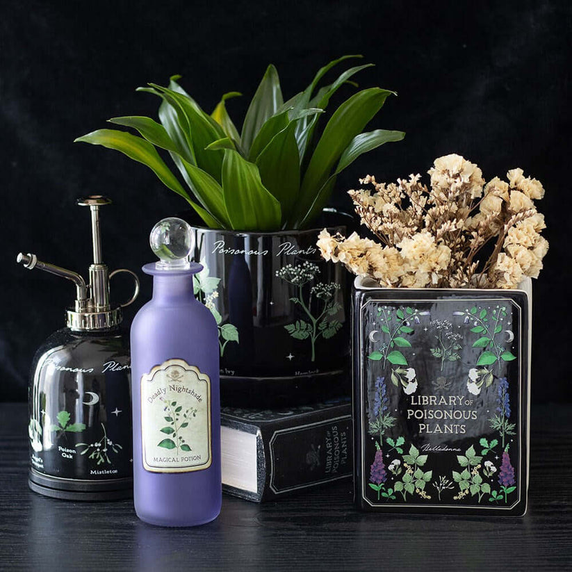 Gothic Gifts Plant Pot Poisonous Plants - QHA UK