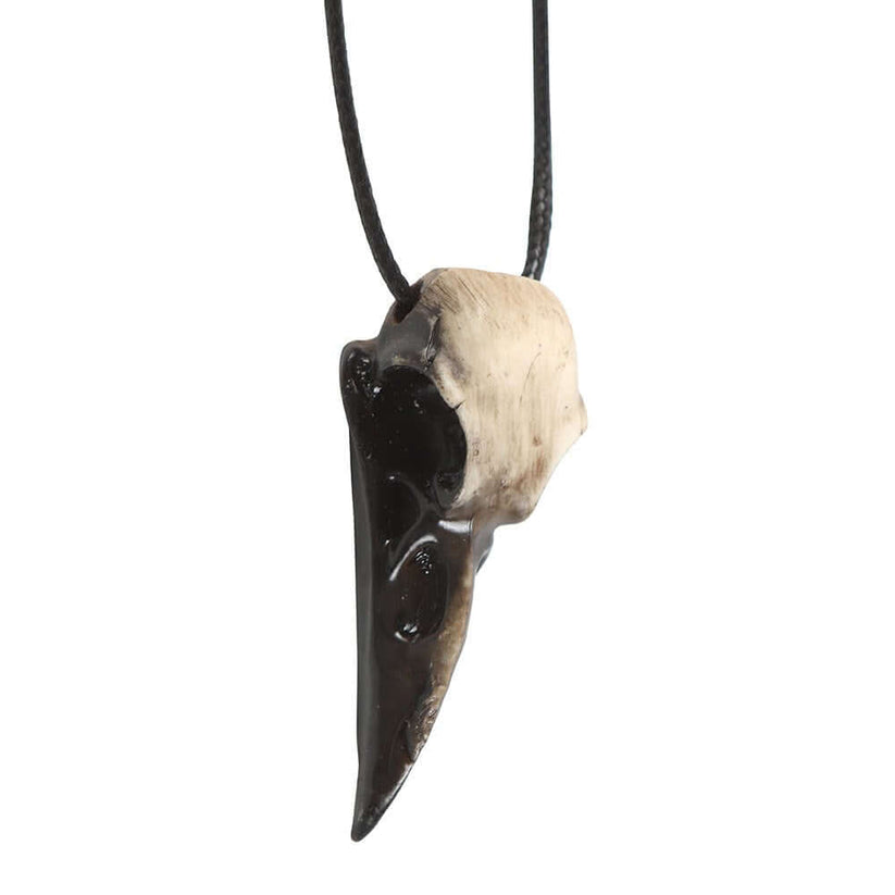 Gothic Gifts Necklace Resin Crow Skull - QHA UK