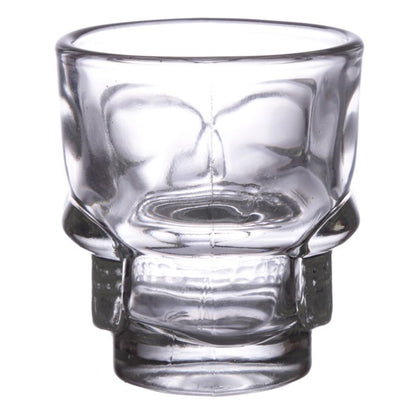 Gothic Gifts Shot Glasses Skulls and Roses Skull Pack of 2 - QHA UK