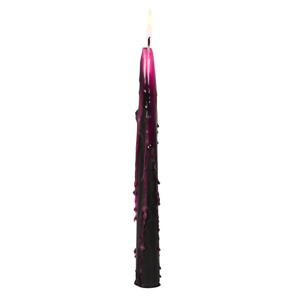 Gothic Gifts Taper Candles Pink Vampire Tears Pack of 4 - QHA UK