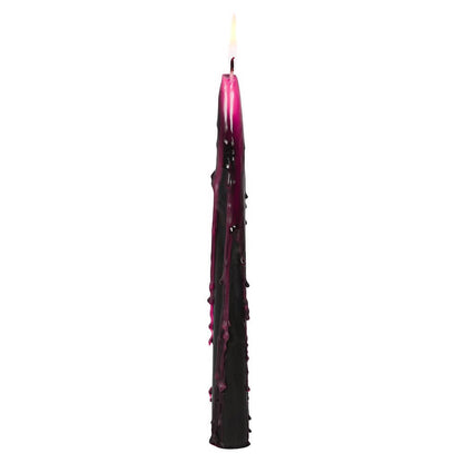 Gothic Gifts Taper Candles Pink Vampire Tears Pack of 4 - QHA UK
