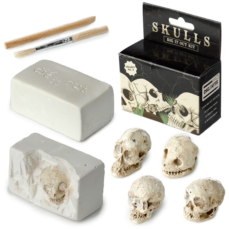 Gothic Gifts Dig It Out Kit Skull - QHA UK