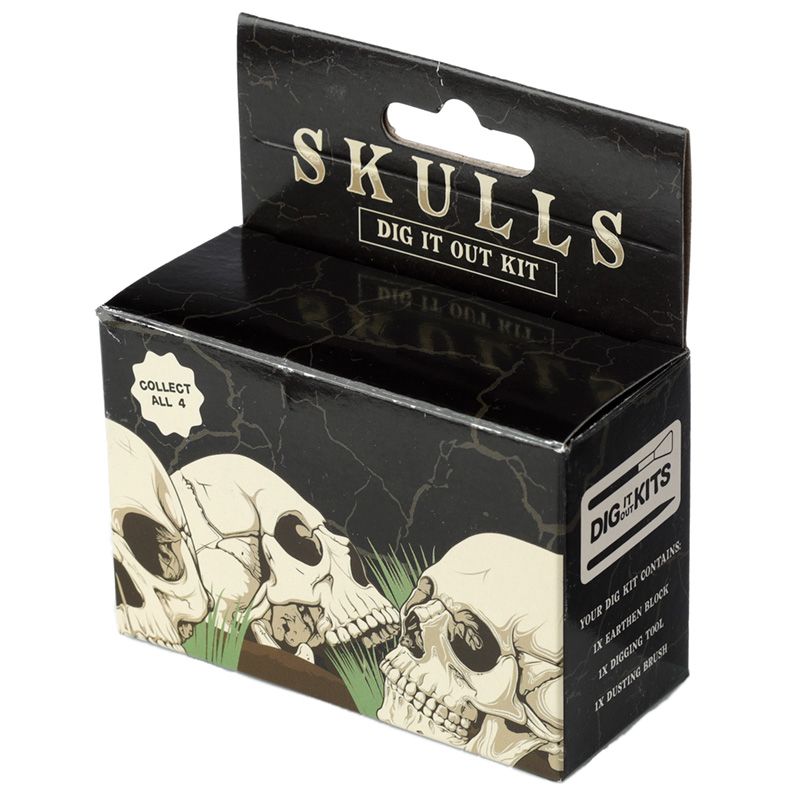 Gothic Gifts Dig It Out Kit Skull - QHA UK