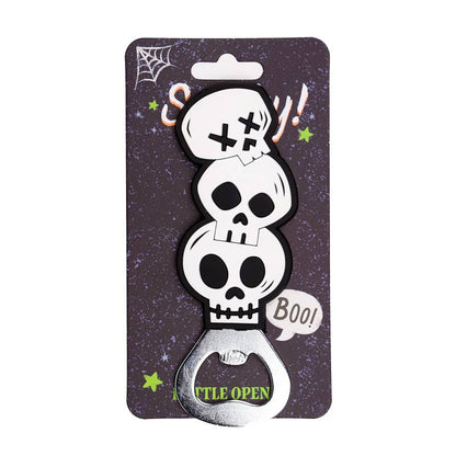Gothic Gifts Bottle Opener Spooky Skulls PVC - QHA UK
