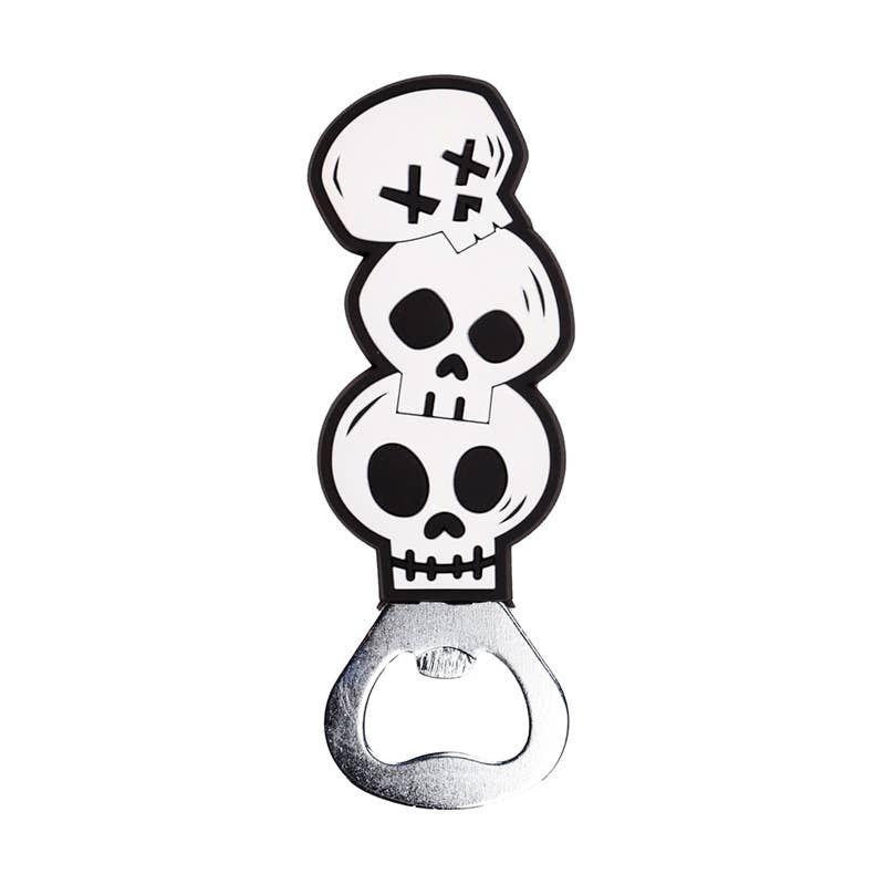 Gothic Gifts Bottle Opener Spooky Skulls PVC - QHA UK