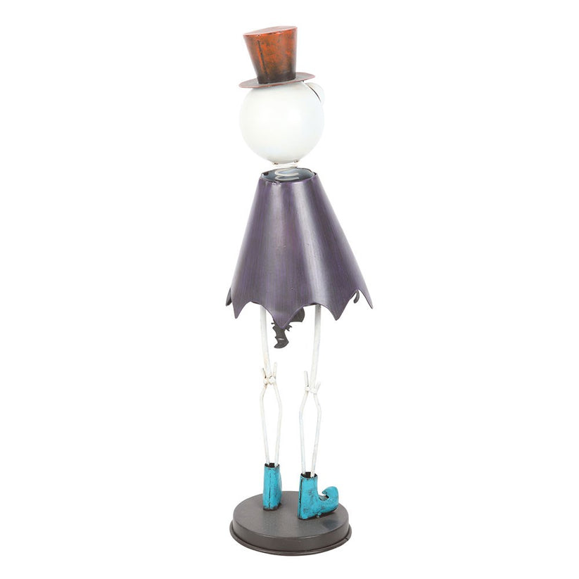 Gothic Gifts Hanging Decoration Top Hat Metal Skeleton Ornament - QHA UK