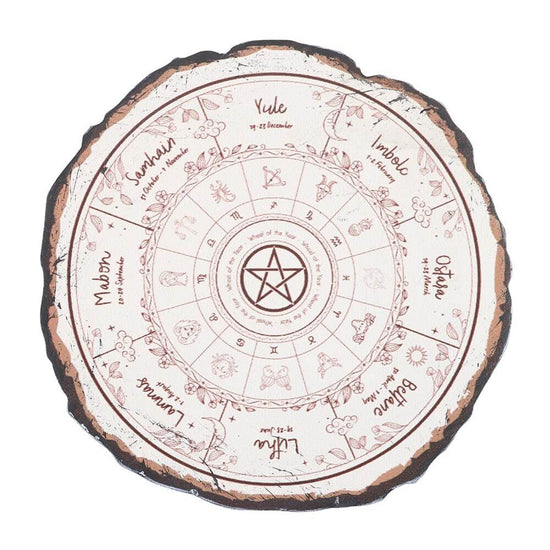 Gothic Gifts Coaster Set Wheel of the Year - QHA UK