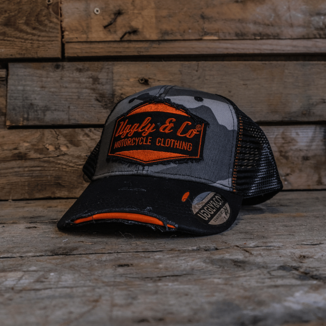 Grey Camo Diamond Cap - QHA UK