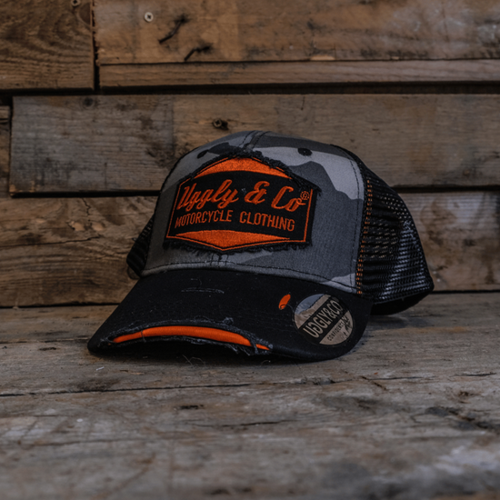 Grey Camo Diamond Cap - QHA UK